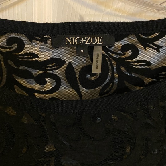 NWT NIC+ZOE 2-piece Lace Top. S - Picture 2 of 9
